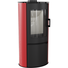 Kachlová kamna KRATKI KOZA AB S DR červená